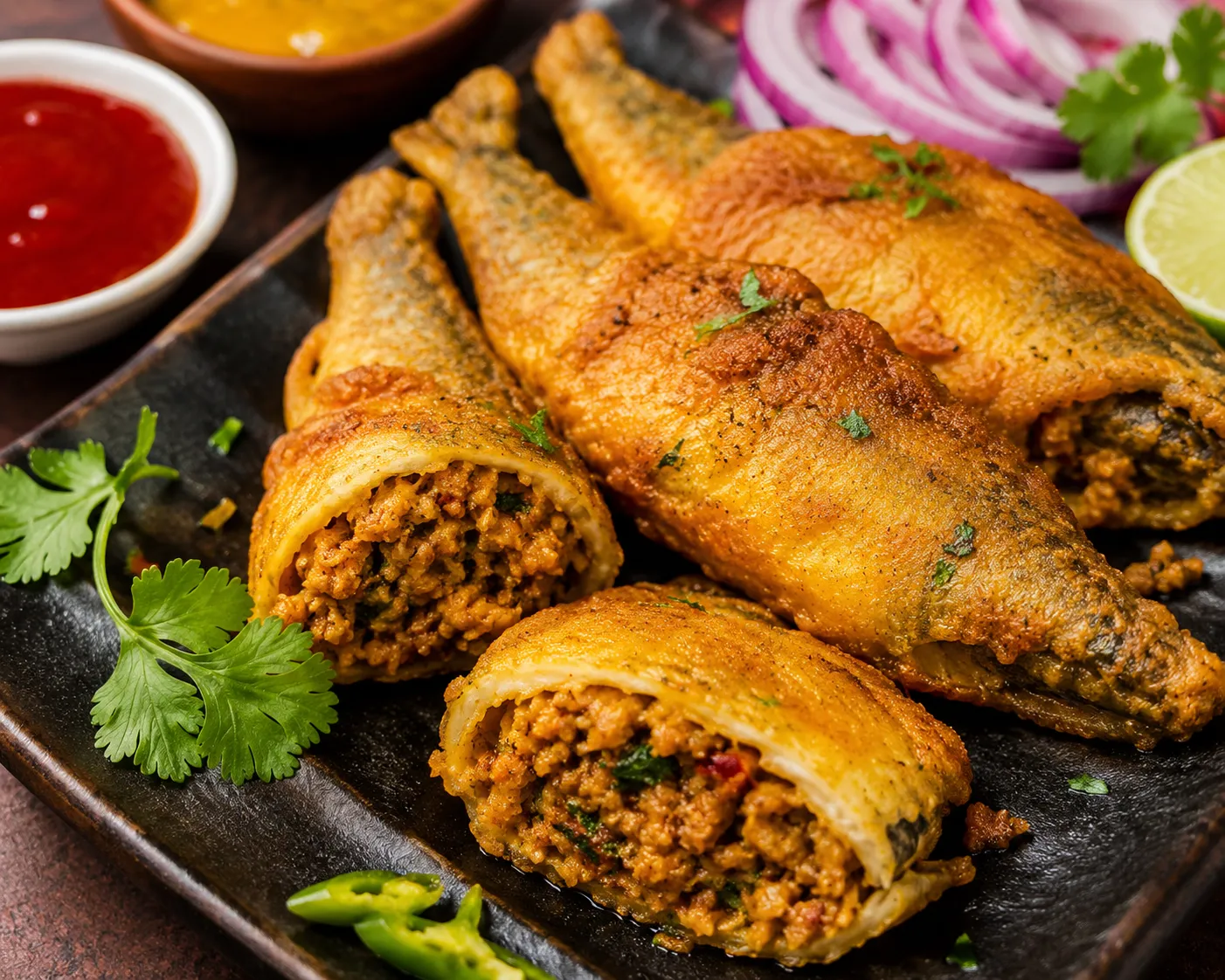 চিকেন পাবদা