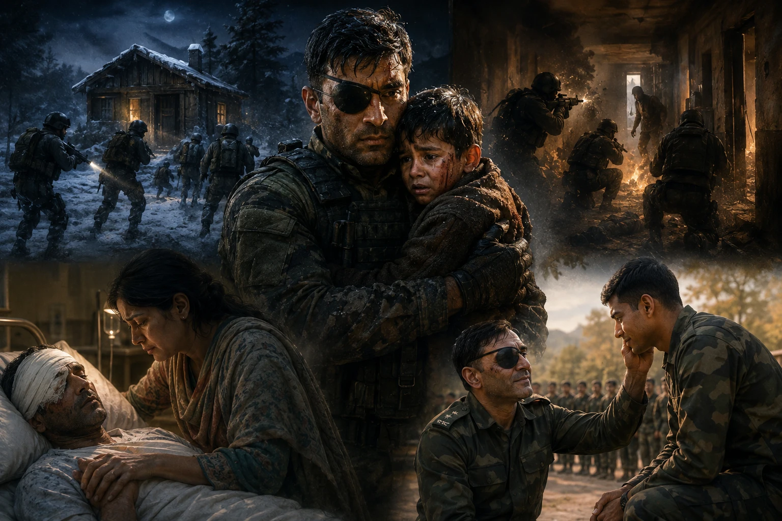 অর্ধেক আলো ও তিনটি জীবন