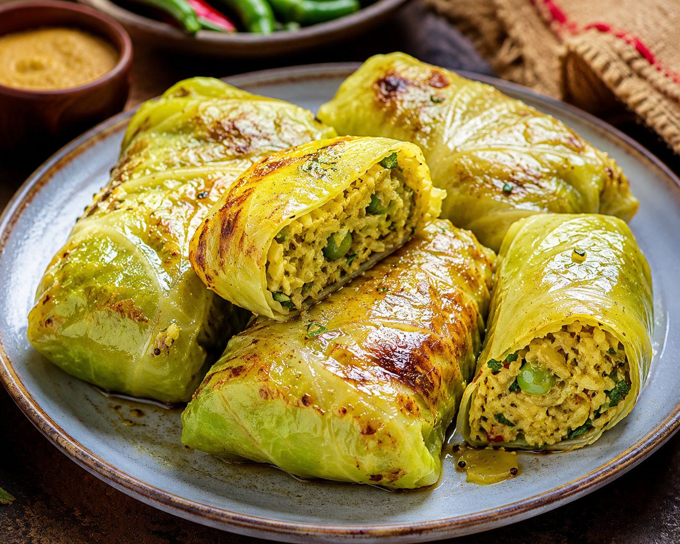 বাঁধাকপির পাতুরি